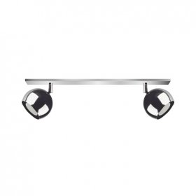 Lampara Colgante Mini Balloon Ø 10 cm Cromado para 2 luces GU10