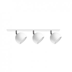 Lampara Colgante Mini Balloon Ø 10 cm Blanco para 3 luces GU10