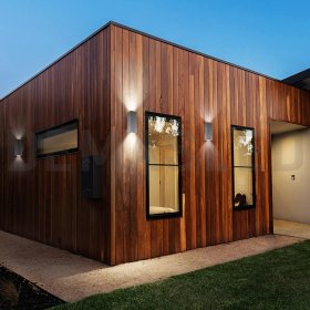 Aplique de Pared Bidireccional para Lámparas GU10 Gris Oscuro 26×15cm