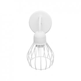 Aplique PORTO de pared Blanco Rosca E27