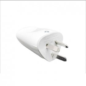 Ficha Macho Axial 10A 250V Blanco