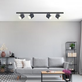 Cabezal Negro Móvil para AR111 11,5x15,3cm