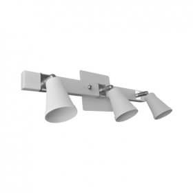 Aplique DUBLÍN II Móvil BLANCO para 3 Lámparas GU10 45X440mm