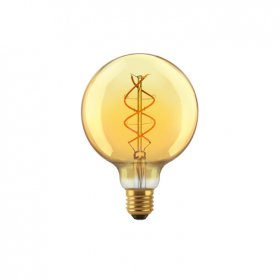 Lámpara Globo Filamento LED E27 5W Ø125mm Blanco Cálido 220V