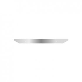 Base para Lámpara Colgante Cromado con 2 Agujeros 60cm (Incluye tuerca prensacable)