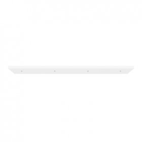 Base para Lámpara Colgante Blanco con 4 Agujeros 80cm (Incluye tuerca prensacable)