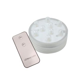 Vela LED Waterproof Blanco Frío con Control Remoto