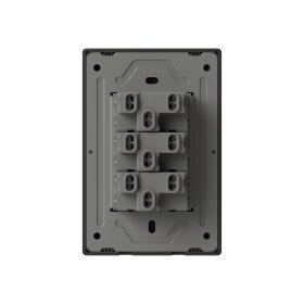 Tecla de 3 Canales, 2 Vías 10A Máx. AC 250V, Blanco