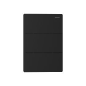 Tecla de 3 Canales, 2 Vías 10A Máx. AC 250V, Negro