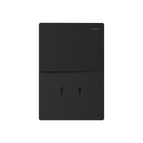 Tecla y 2 USB-C de 30W, 1 Canal 2 Vías 10A Máx. AC 250V, Negro