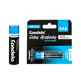 Pila Alcalina AAA Candela x1