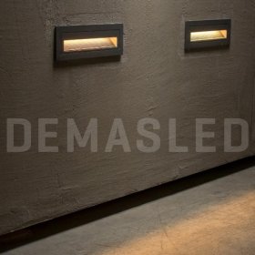 Step Light LED 6W 65x210mm Blanco Neutro de Embutir Apto Exterior Step Light LED 6W 65x210mm Blanco Neutro de Embutir Apto Exterior