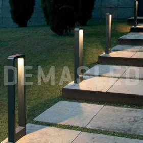 Artefacto LED 7W de Piso para Exterior 60cm de alto Blanco Neutro Artefacto LED 7W de Piso para Exterior 60cm de alto Blanco Neutro