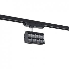Luminaria Lineal LED para Riel tipo Rejilla Negro 20W Blanco Cálido Luminaria Lineal LED para Riel tipo Rejilla Negro 20W Blanco Cálido