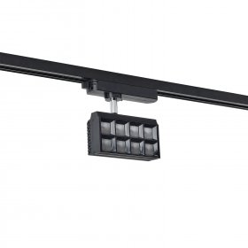 Luminaria Lineal LED para Riel tipo Rejilla Negro 20W Blanco Neutro Luminaria Lineal LED para Riel tipo Rejilla Negro 20W Blanco Neutro