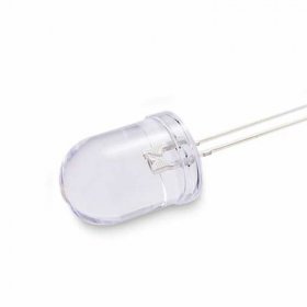 Diodo LED 10mm Verde 525nm, 5lm, 3V 100mW 20mA Diodo LED 10mm Verde 525nm, 5lm, 3V 100mW 20mA