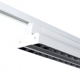 Luminaria Lineal LED Móvil para Riel Blanco 60W Blanco Cálido Luminaria Lineal LED Móvil para Riel Blanco 60W Blanco Cálido