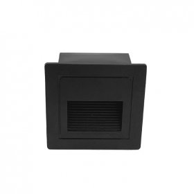 Step Light LED 3W 85x85mm Blanco Neutro de Embutir Apto Exterior Step Light LED 3W 85x85mm Blanco Neutro de Embutir Apto Exterior