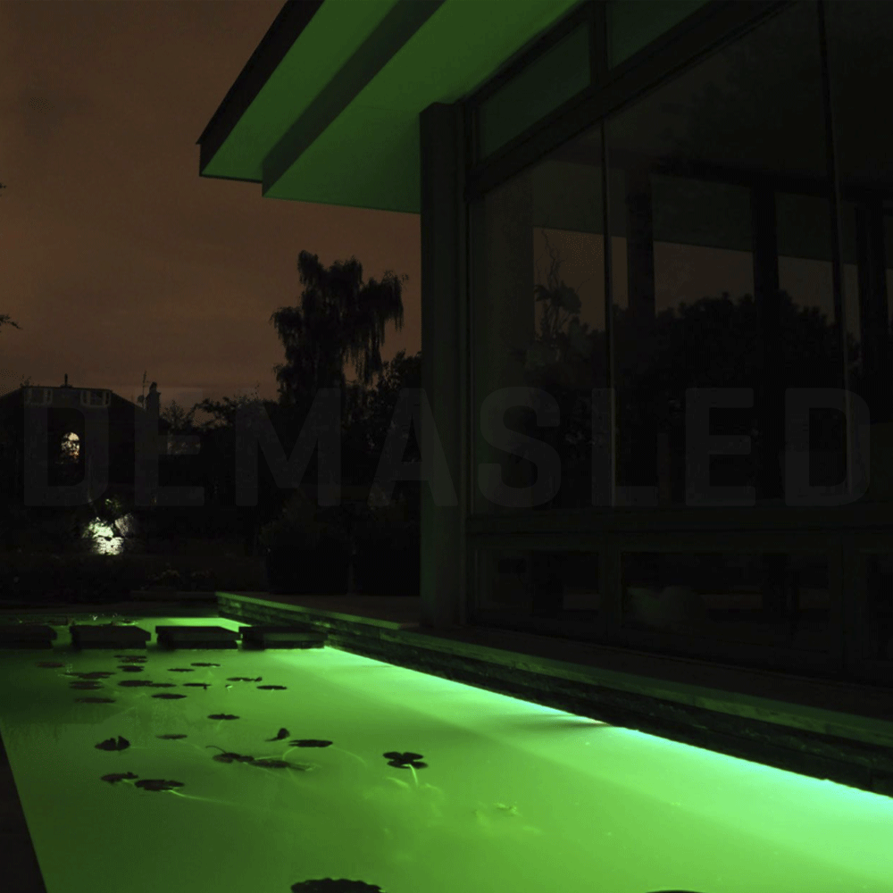 Tira LED SMD3528 IP68 12V 4.5W/m Verde 520nm 220lm/m 60 LEDs/m 5m