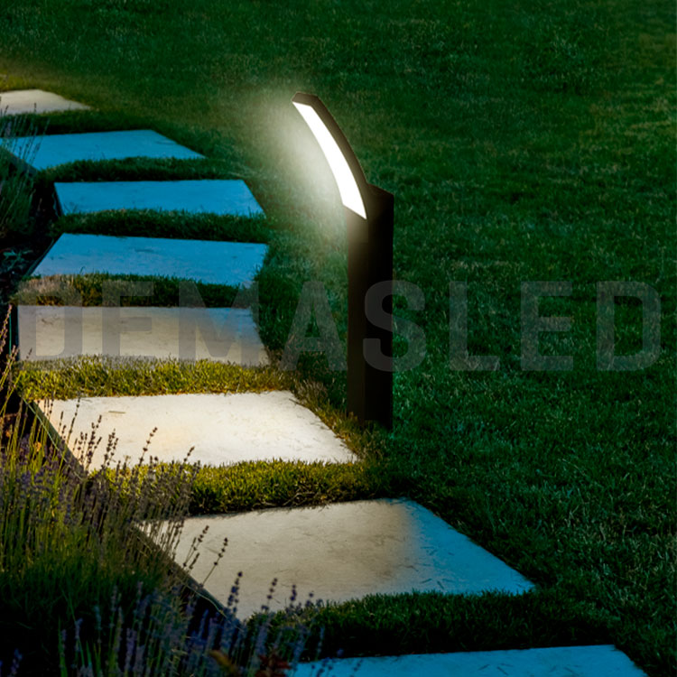 Baliza Exterior FLOOR CURVED LED 12W Neutro 1000lm 220-240V IP44