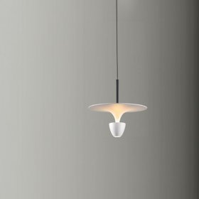 Lámpara Colgante Blanco Diámetro 400x300mm, Blanco Cálido 3000K