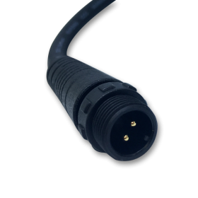 Conector Macho-Hembra para bañadores LED monocromáticos, 50cm