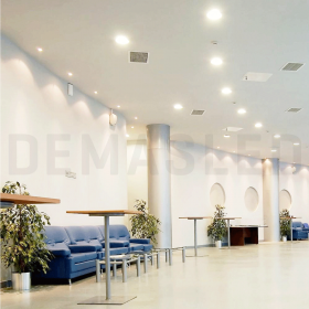 Panel LED redondo AJUSTABLE de 22cm 24W 2280lm Frío, Empotrar