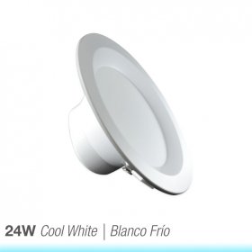 Downlight LED 24W 2050 lm Blanco Frío 6000°K (ØCorte 200mm)