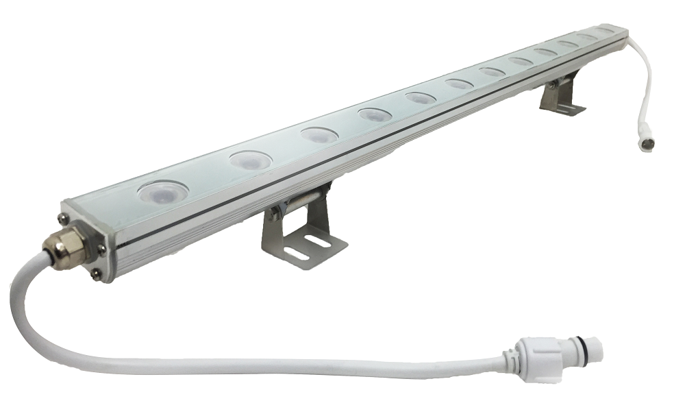 Bañador LED 12W Blanco Frío 6000°K 30° 12 LEDs de 1W 60cm (IP67)