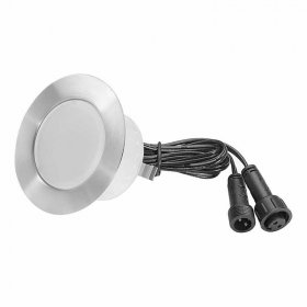 Luminaria empotrada en piso IP67, 12V 1W, RGB