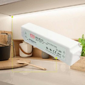 Fuente Switching MEANWELL 24V 2.5A 60W, 90-264VAC Exterior IP67