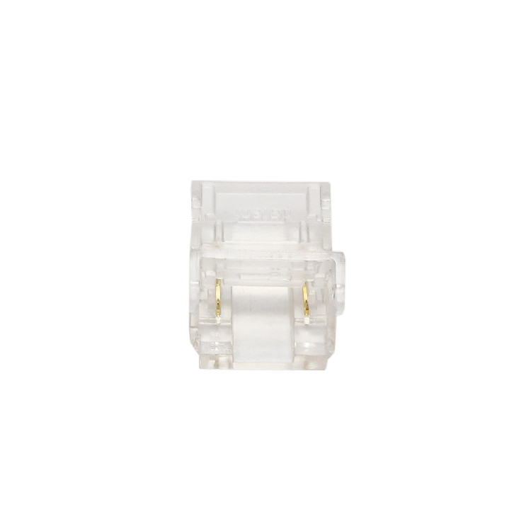 Conector Tiras LED COB y Alta densidad leds.  10mm pcb