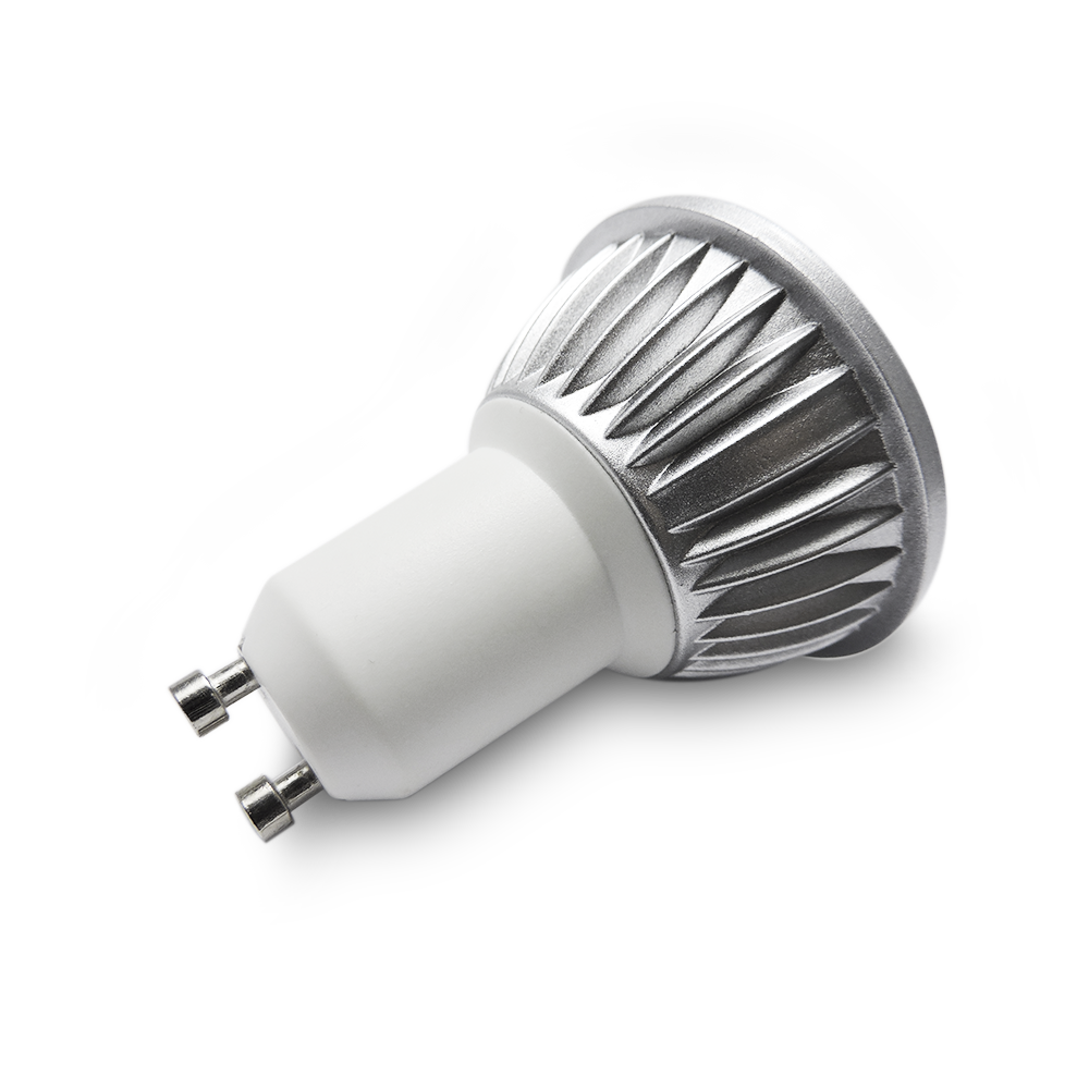 Bombilla LED GU10, 3W Rojo 625nm 120lm, NO dimerizable, 85-265Vac