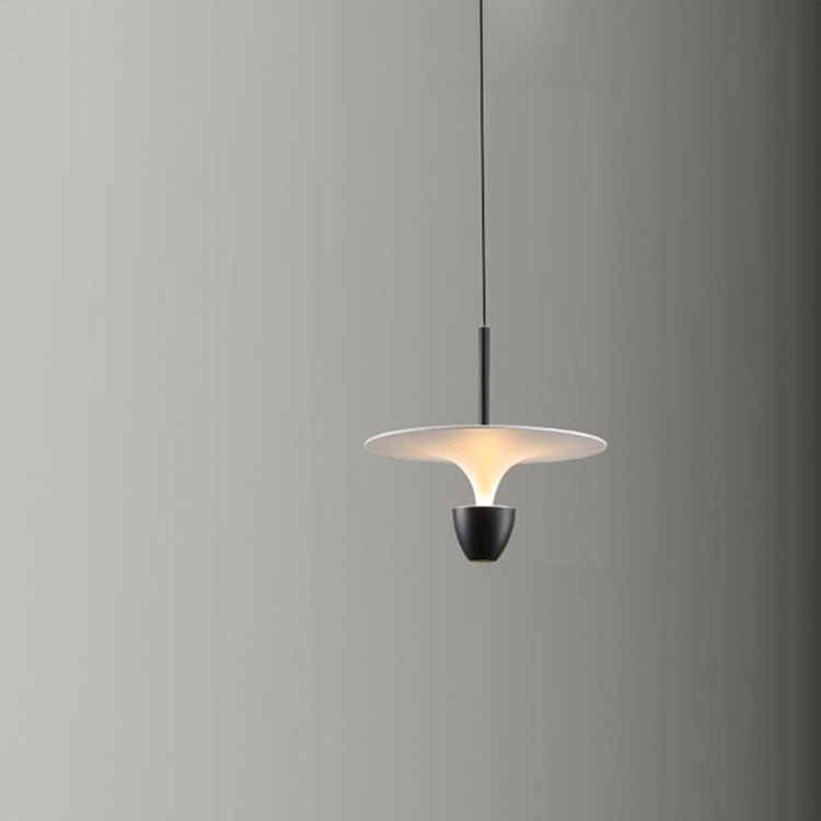 Lámpara Colgante Negro Diámetro 400x300mm Blanco Cálido 3000K