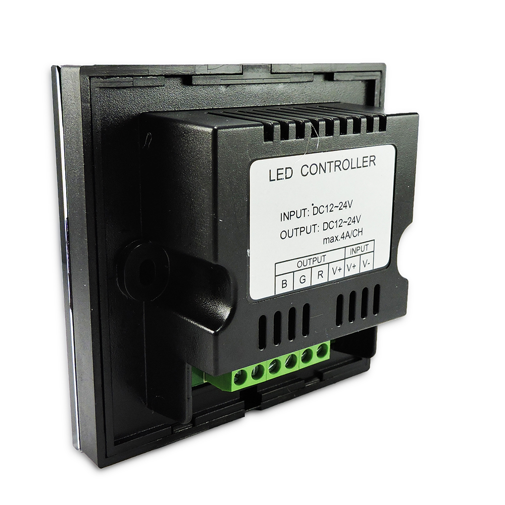 Controladora táctil de pared RGB
