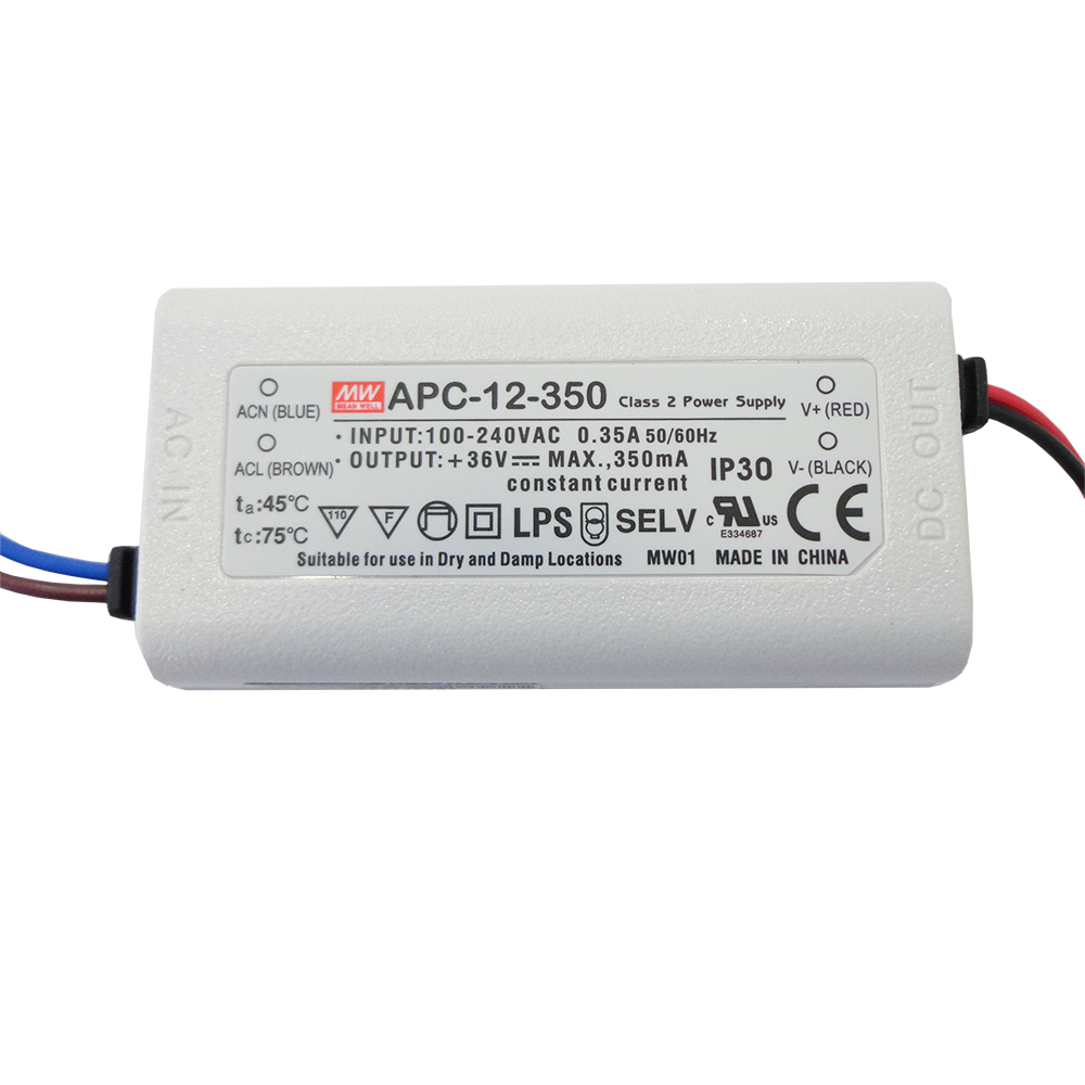 Driver para led de 1W 350mA mx 36V (3 a 10 LEDs en serie)