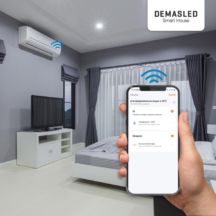 Control Remoto Inteligente IF, 5V 1A 2.4GHz, ALEXA