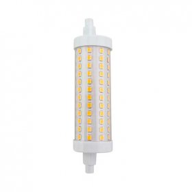 Bombilla Lineal R7s 118mm cálida 13W Dimerizable