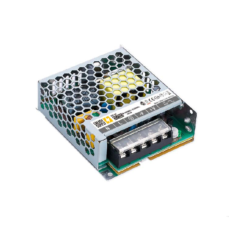Fuente de Alimentación Switching Metalica 24V 60W 2.5A - Interior