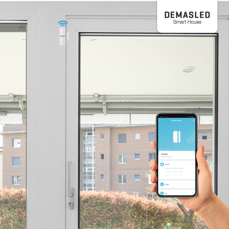 Sensor Inteligente Smart House para puertas y ventanas, 2.4GHz