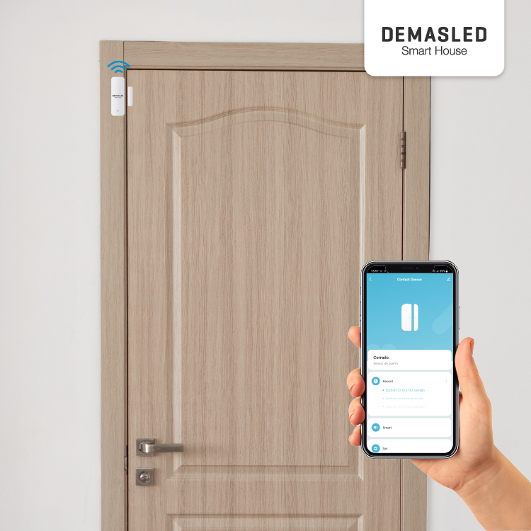 Sensor Inteligente Smart House para puertas y ventanas, 2.4GHz