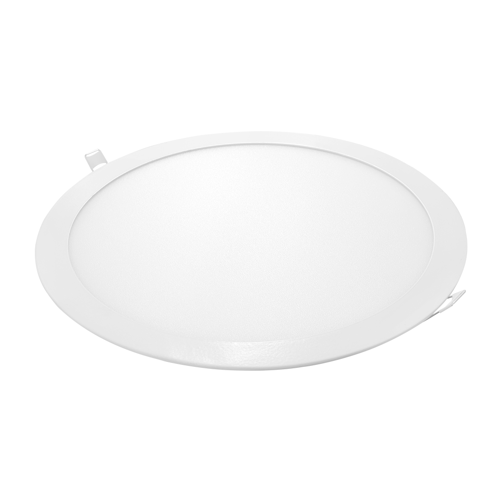 Panel redondo 22W blanco frio 6000ºK diametro exterior 24cm