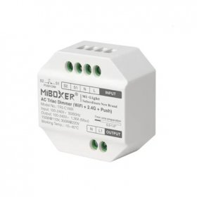Mi-Light, Controlador LED Atenuador 300W WiFi+2.4G+Push