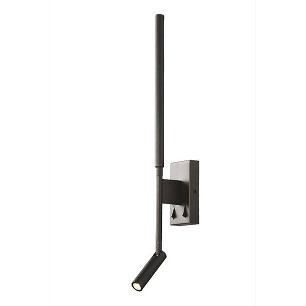 Aplique Torch 3+6W 3000K negro mate
