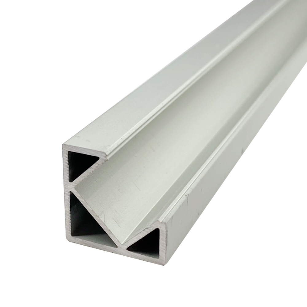 Perfil de Aluminio esquina ANGLE Anodizado x 2m