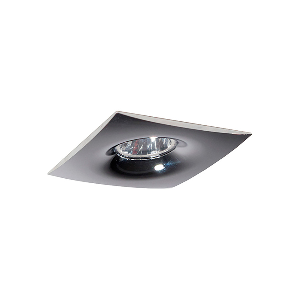 Aro fijo cuadrado cromado 98x98mm