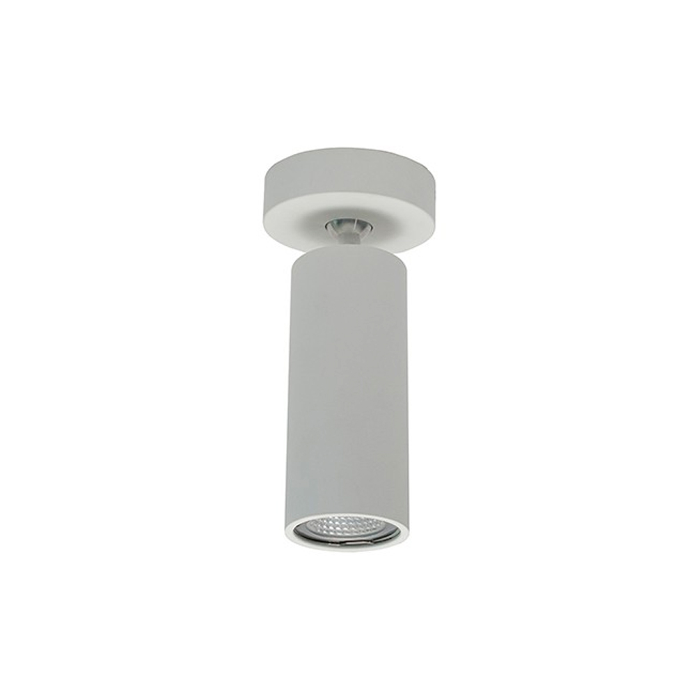 Cilindro orientable blanco mate altura 185mm 