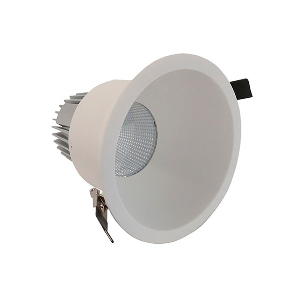 Empotrado redondo blanco para bloque 20W