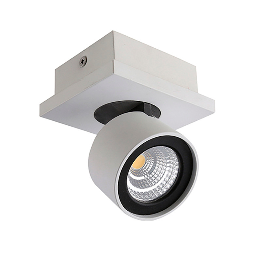 Aplique orientable 5W blanco mate 60º 3000K