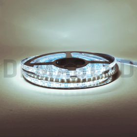 Tira LED SMD3528 IP68, 12V 9.6W/m, Frío 800 lm/m, 120 LED/m, 5m